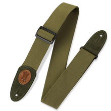 Levys MSSC8-GRN Guitar Strap Green
