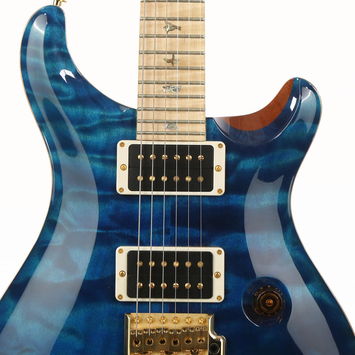 PRS Custom 24 Artist Package Quilt Top Blue Matteo 2012 — 6