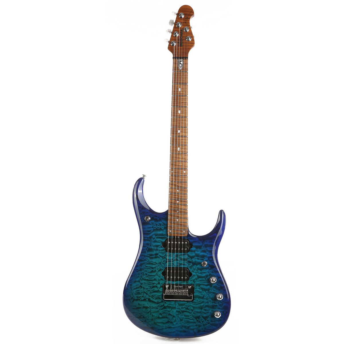 Ernie Ball Music Man John Petrucci JP15 Cerulean Paradise Quilt Top — 2