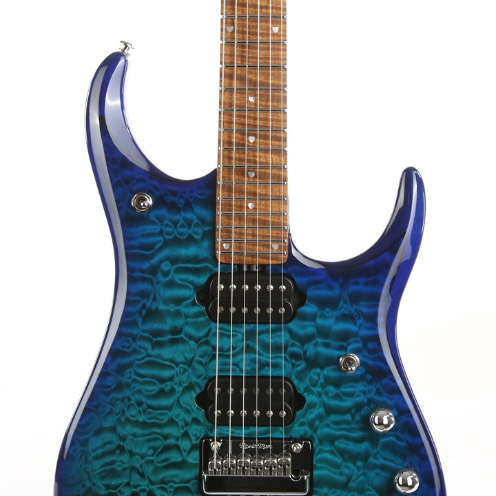 Ernie Ball Music Man John Petrucci JP15 Cerulean Paradise Quilt Top
