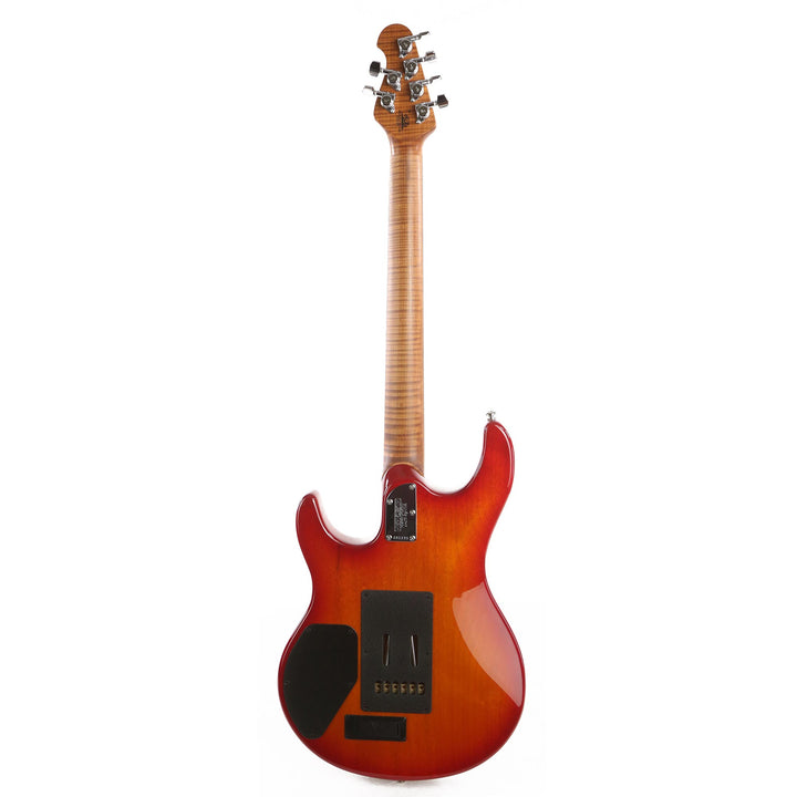 Ernie Ball Music Man Luke III HSS Cherry Burst Flame Used