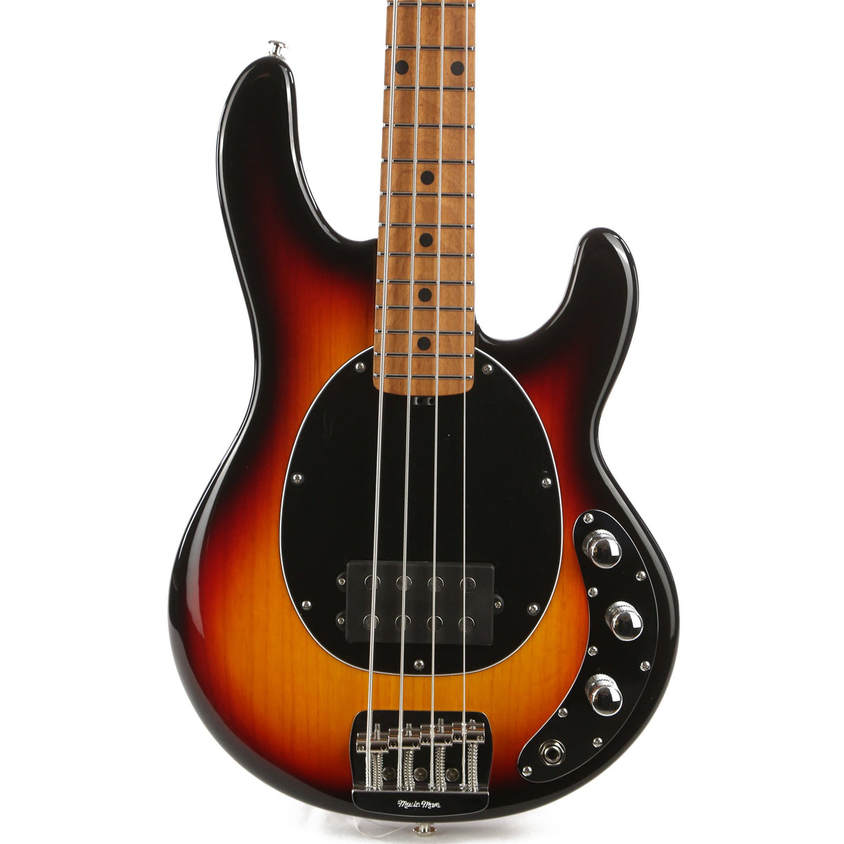Ernie Ball Music Man StingRay Short Scale Bass Vintage Sunburst — 1