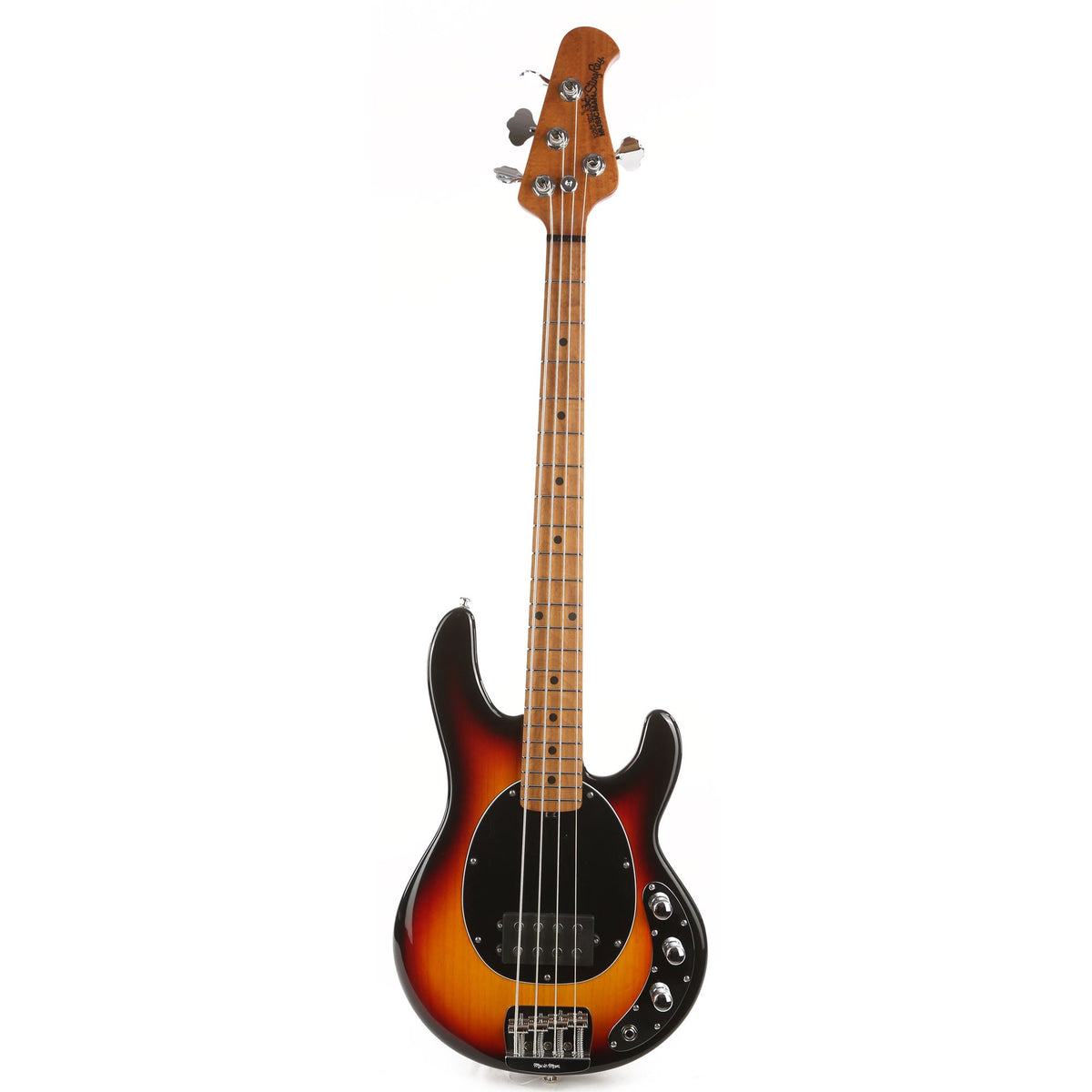 Ernie Ball Music Man StingRay Short Scale Bass Vintage Sunburst — 2
