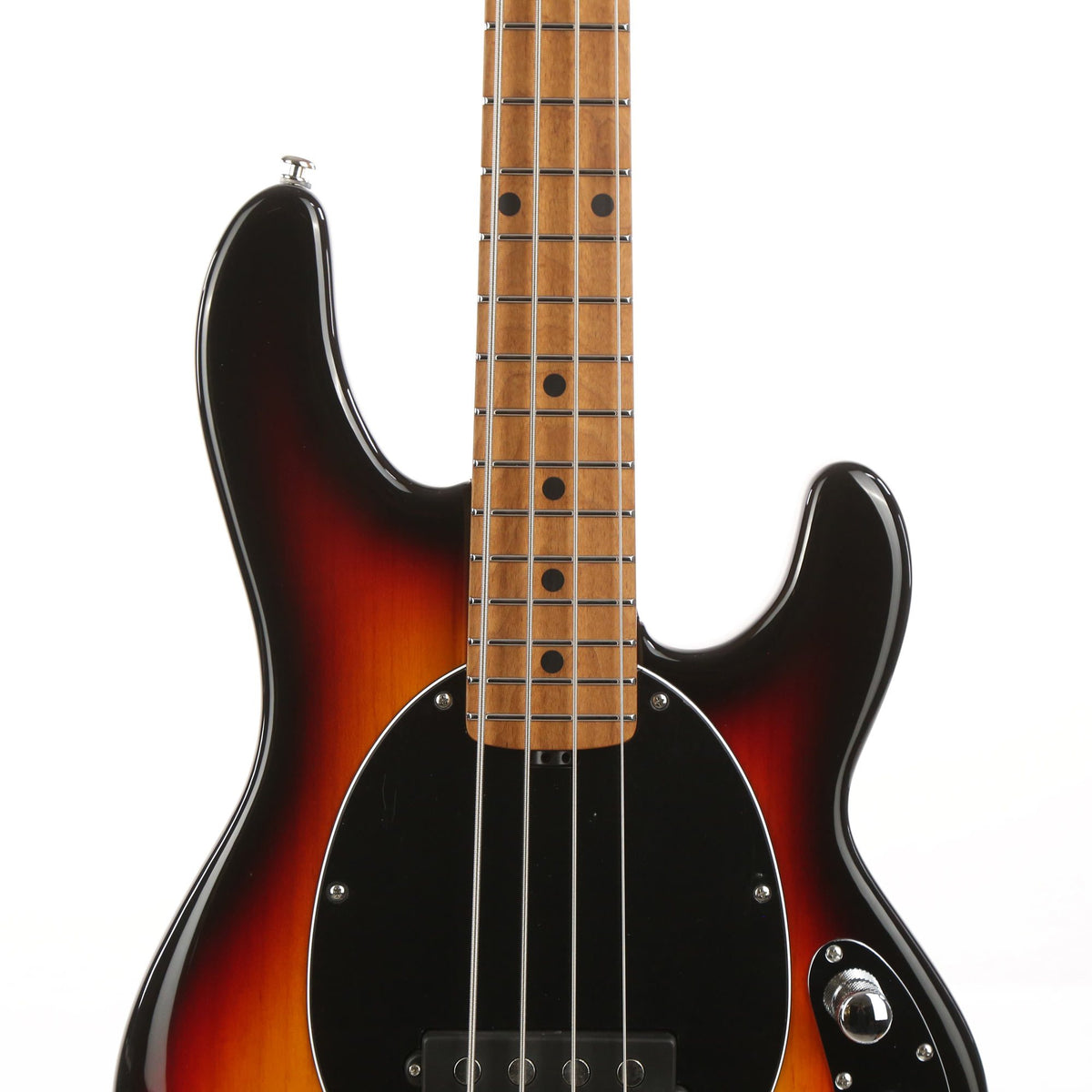 Ernie Ball Music Man StingRay Short Scale Bass Vintage Sunburst — 6