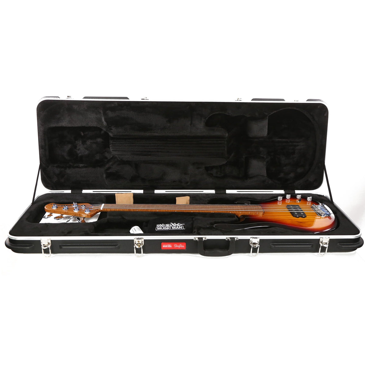 Ernie Ball Music Man BFR StingRay Special 5-String Fretless Bass Vintage Sierra Burst — 9