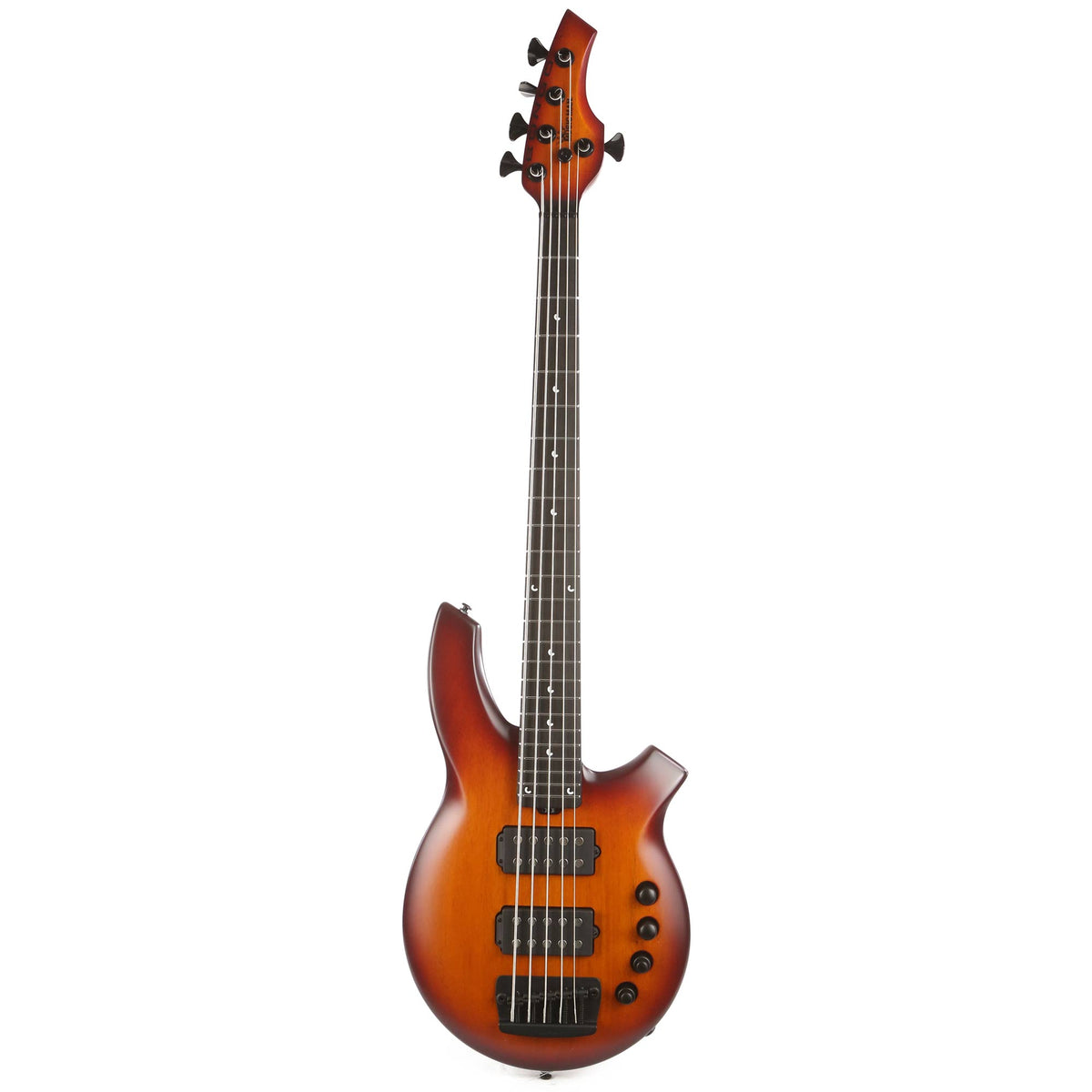 Ernie Ball Music Man BFR Bongo Bass 5-String Satin Honey Burst — 2