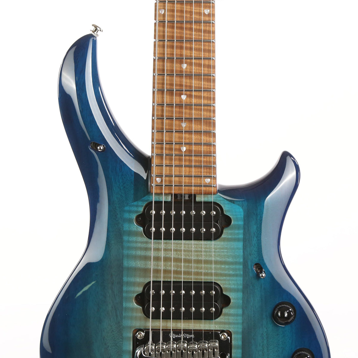 Ernie Ball Music Man Ball Family Reserve Majesty 7-String Bali Blue Burst — 6