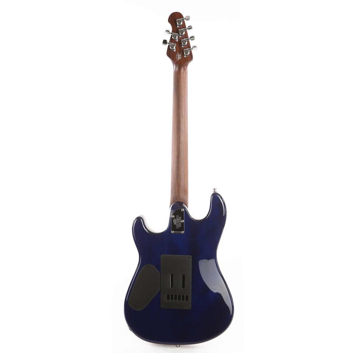 Ernie Ball Music Man BFR Sabre Guitar HH Coral Blue Burst with Rosewood Neck Used — 3