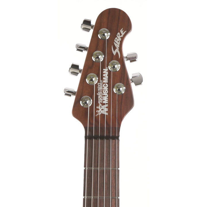 Ernie Ball Music Man BFR Sabre Guitar HH Coral Blue Burst with Rosewood Neck Used