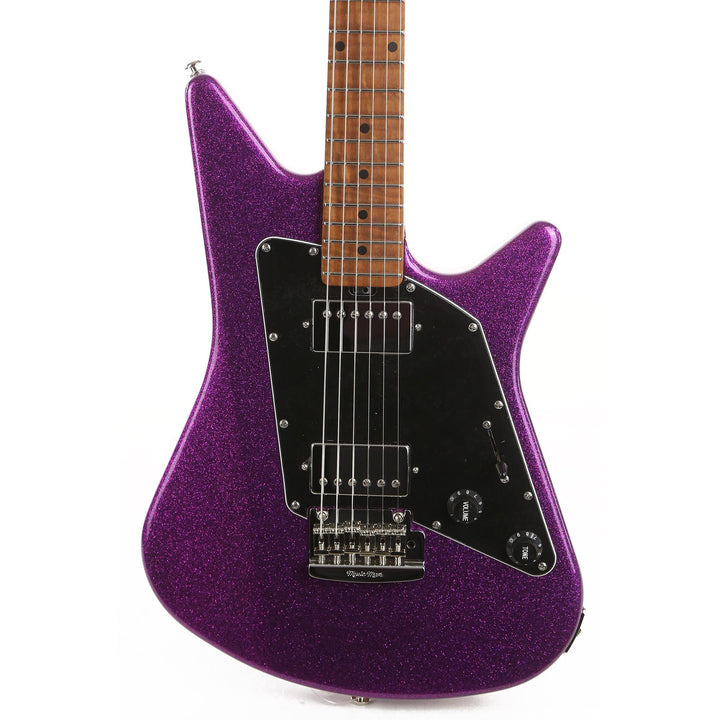 Ernie Ball Music Man Albert Lee HH Trem Fuschia Sparkle Music Zoo Exclusive