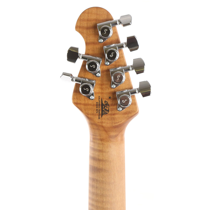 Ernie Ball Music Man Albert Lee HH Trem Fuschia Sparkle Music Zoo Exclusive