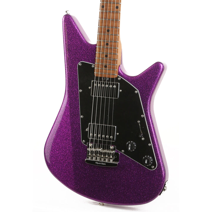 Ernie Ball Music Man Albert Lee HH Trem Fuschia Sparkle Music Zoo Exclusive