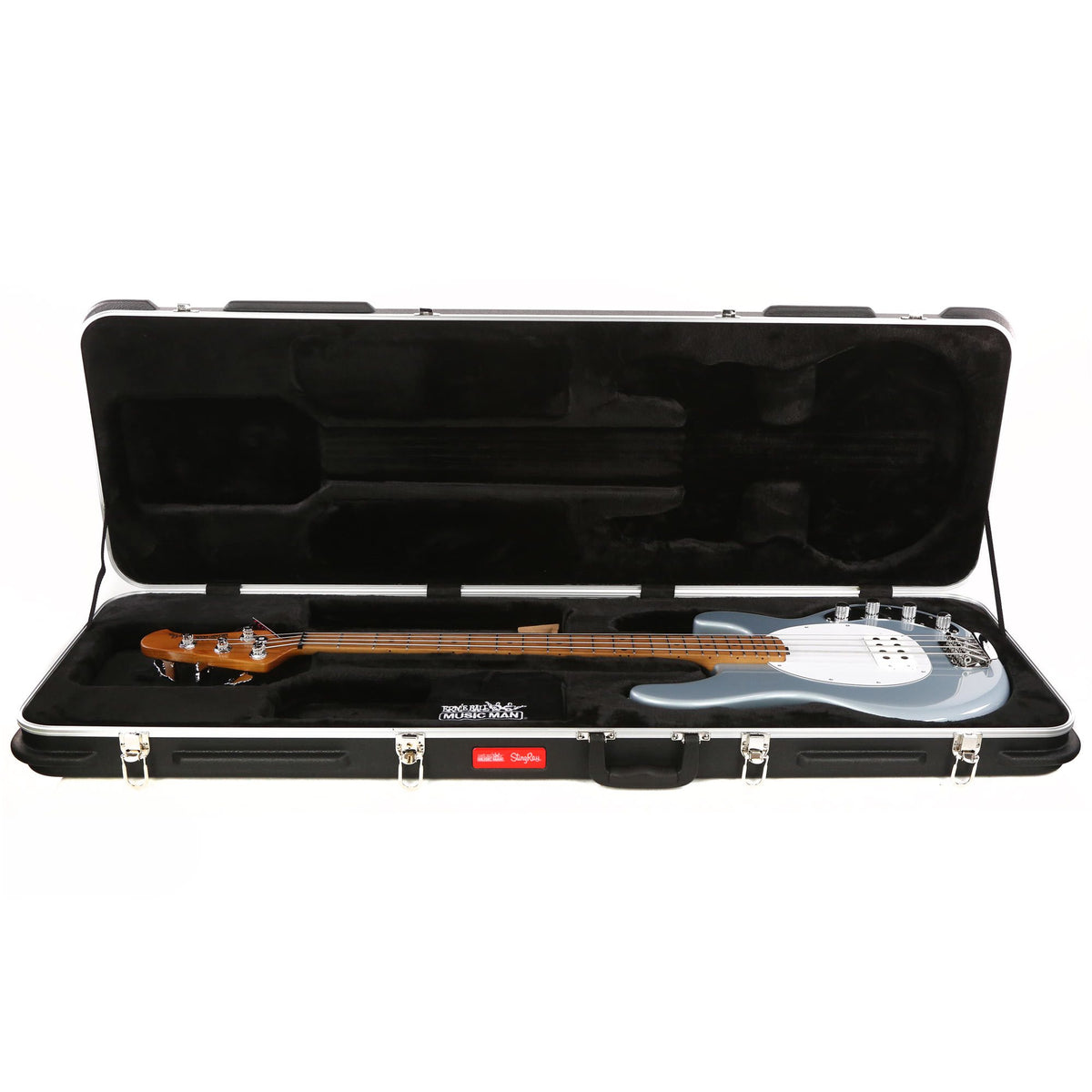 Ernie Ball Music Man StingRay Special Bass Firemist Silver — 9