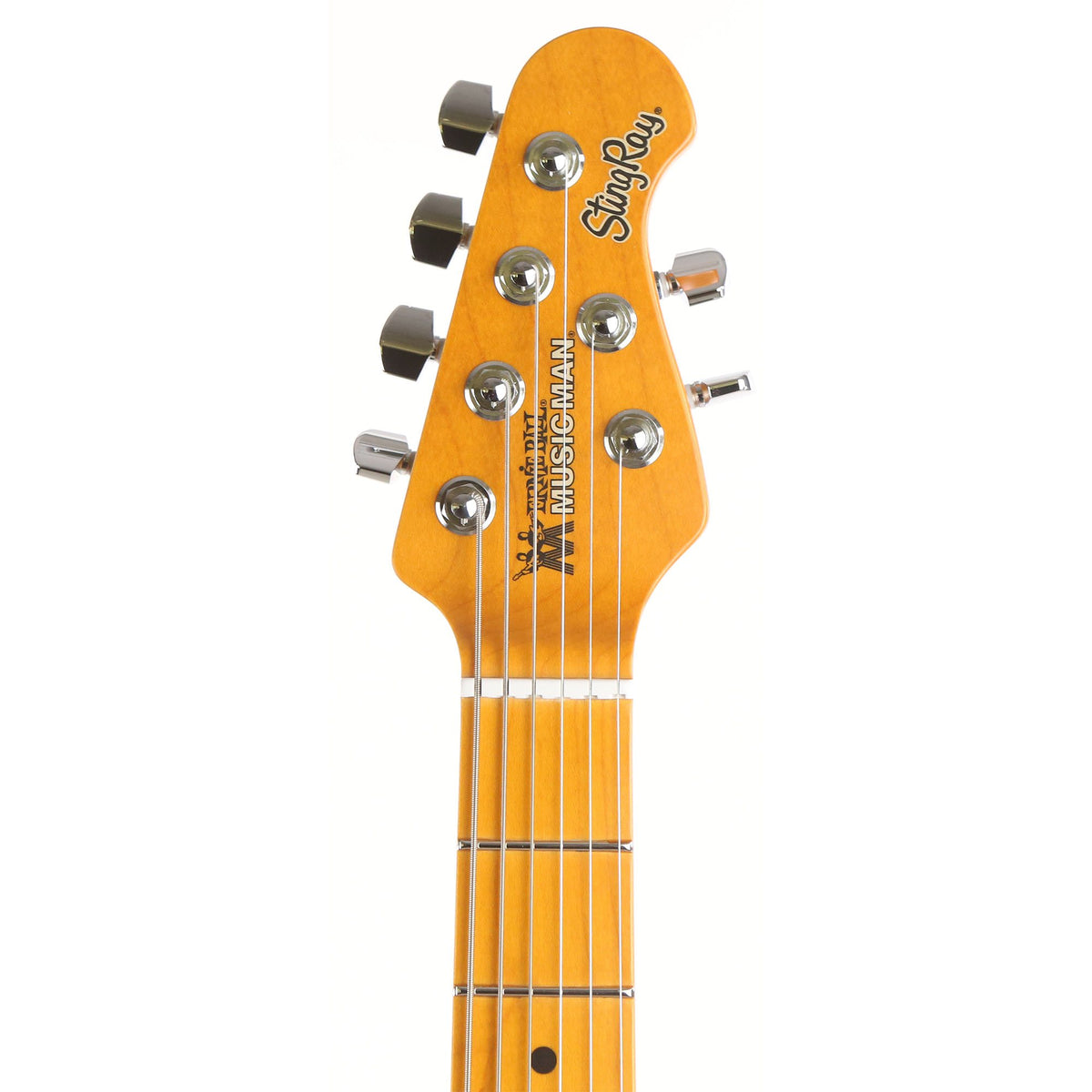 Ernie Ball Music Man Dustin Kensrue Signature StingRay Guitar Tobacco Burst Used — 4