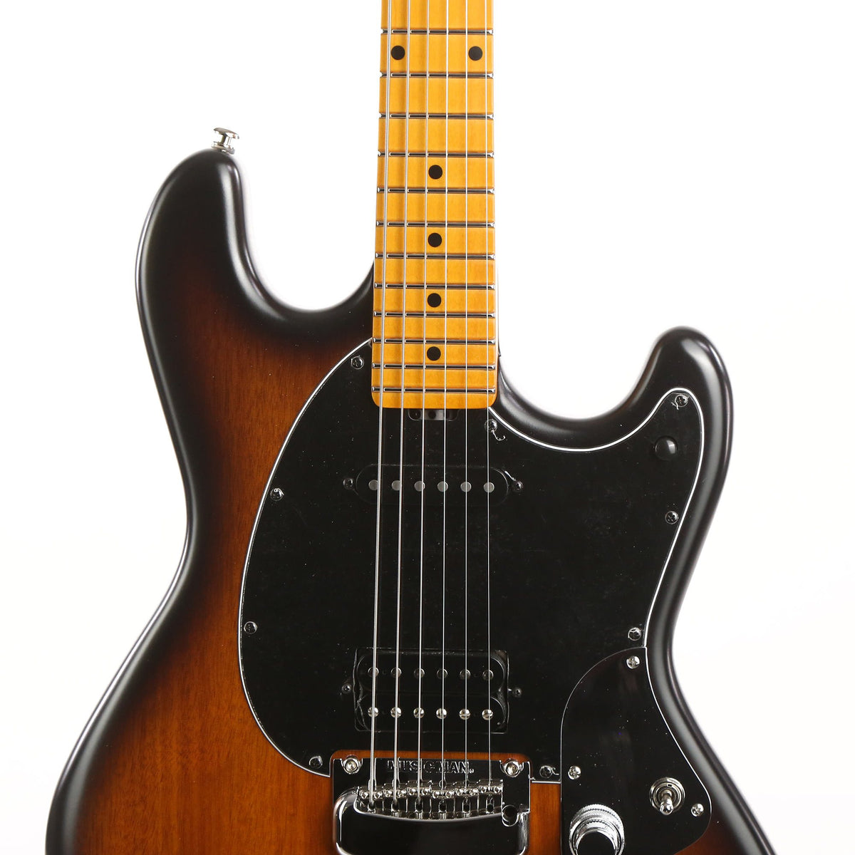 Ernie Ball Music Man Dustin Kensrue Signature StingRay Guitar Tobacco Burst Used — 6