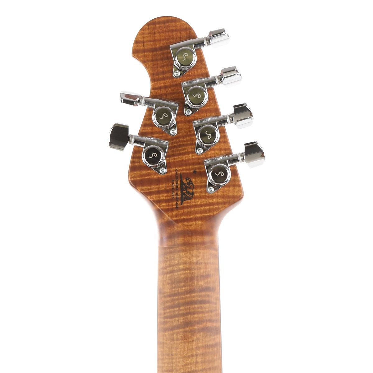 Ernie Ball Music Man Luke III HSS Luscious Green Flame Top — 5