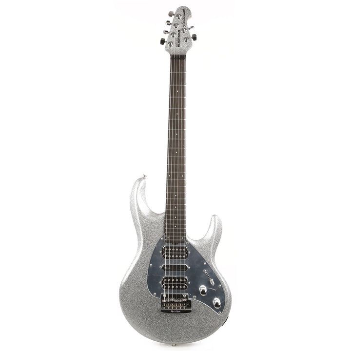 Ernie Ball Music Man BFR Silhouette HSH Trem Silver Flake Sparkle