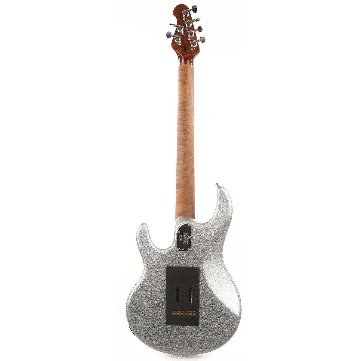 Ernie Ball Music Man BFR Silhouette HSH Trem Silver Flake Sparkle — 3