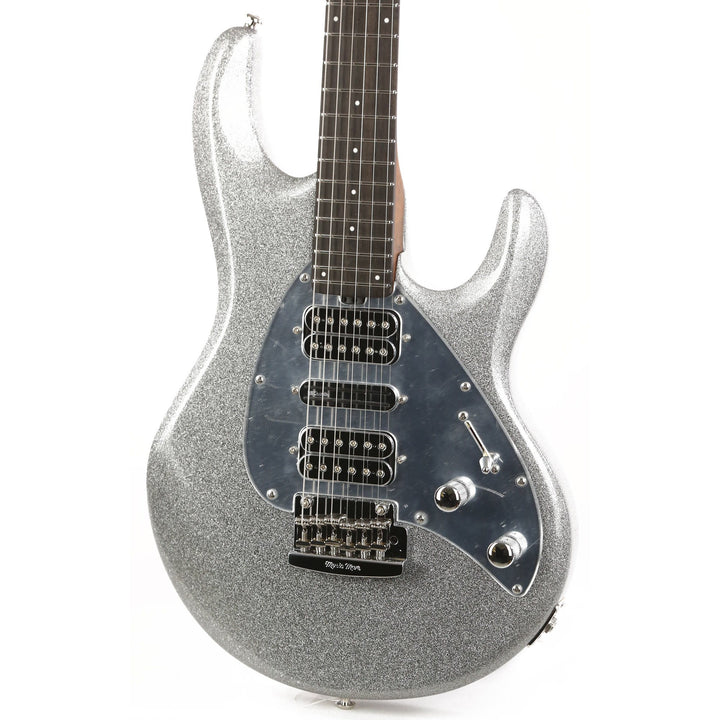 Ernie Ball Music Man BFR Silhouette HSH Trem Silver Flake Sparkle