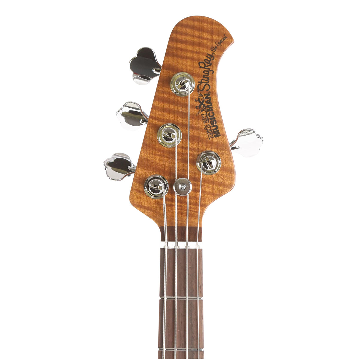 Ernie Ball Music Man BFR StingRay Special Passive Bass Natural Okoume — 4