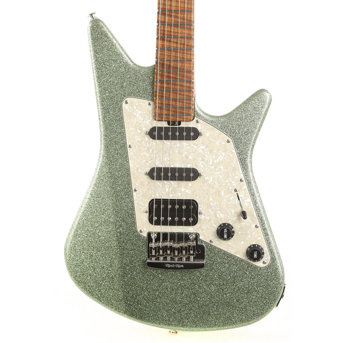 Ernie Ball Music Man BFR Albert Lee HSS Seafoam Sparkle — 1