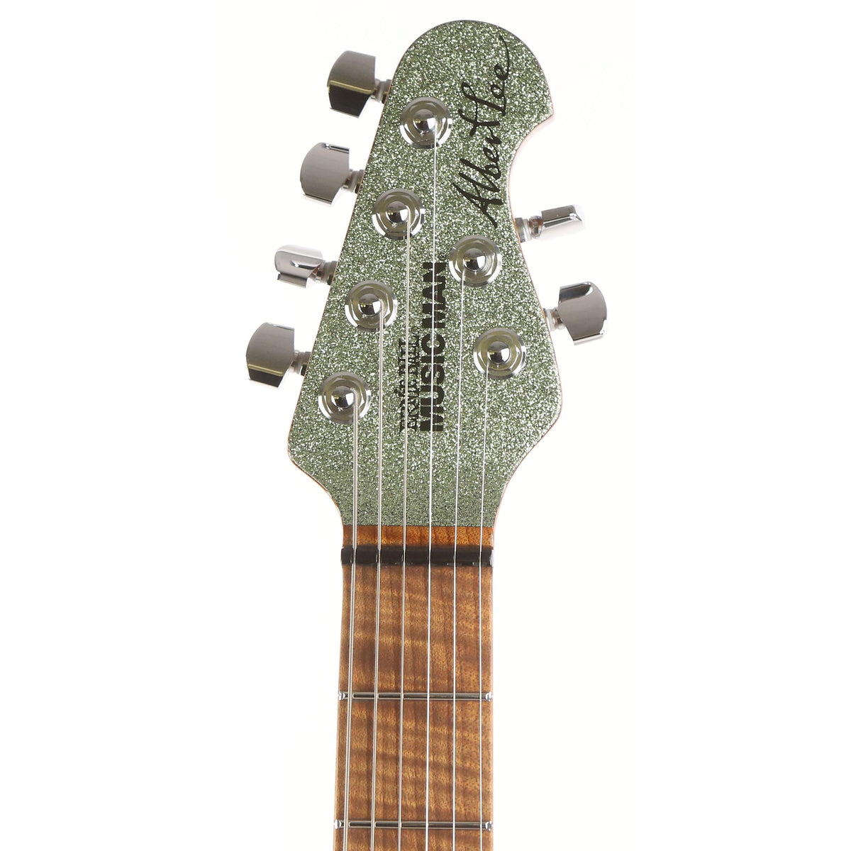 Ernie Ball Music Man BFR Albert Lee HSS Seafoam Sparkle — 4