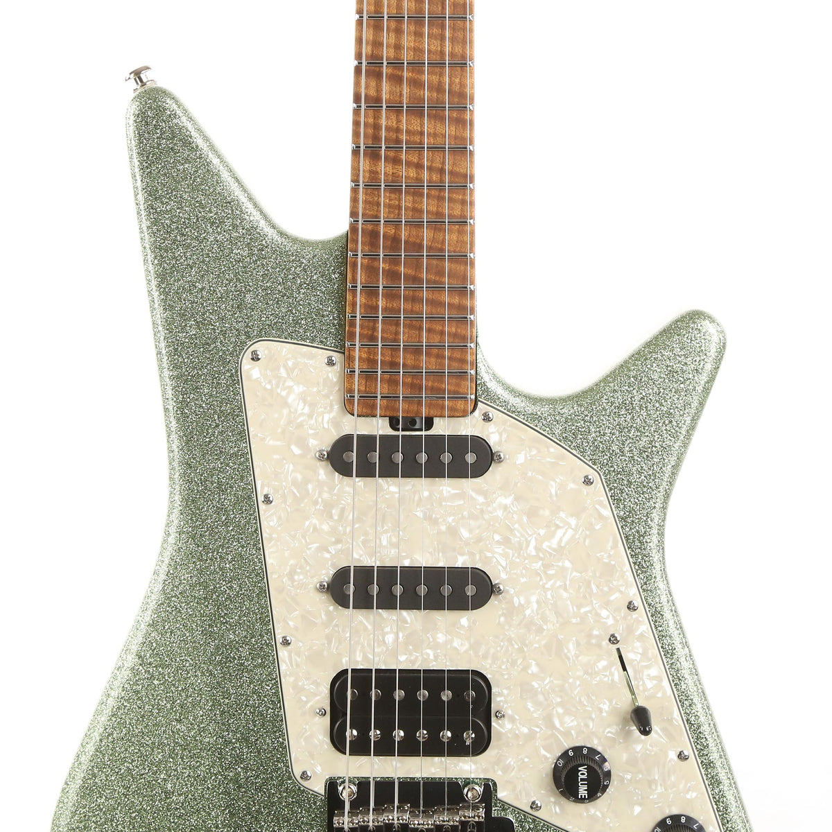 Ernie Ball Music Man BFR Albert Lee HSS Seafoam Sparkle — 6