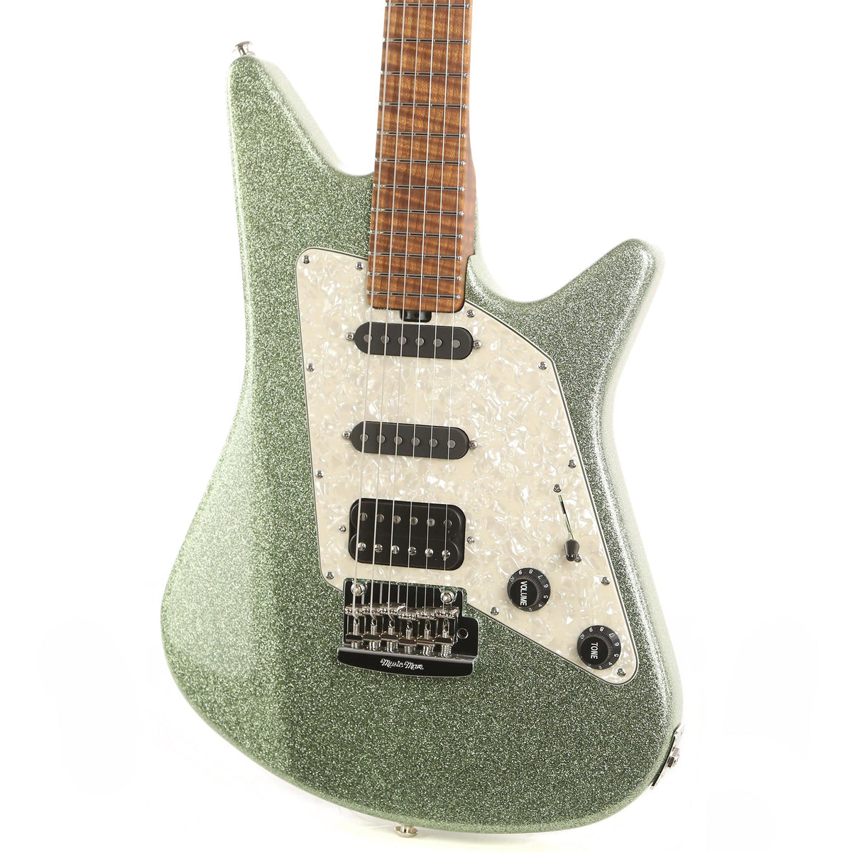 Ernie Ball Music Man BFR Albert Lee HSS Seafoam Sparkle — 7