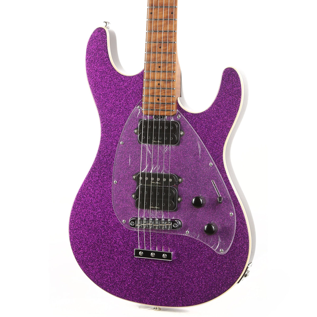 Ernie Ball Music Man Steve Morse Y2D Music Zoo Exclusive Fuschia Sparkle — 7