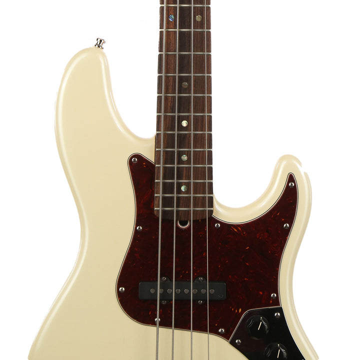 Fender American Deluxe Jazz Bass Olympic Pearl 2007