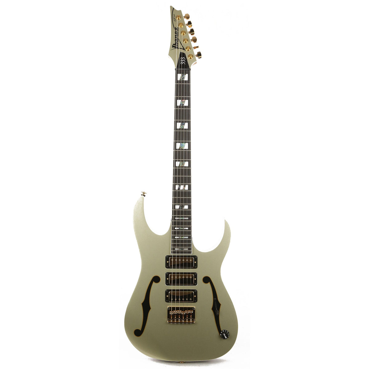 Ibanez PGM333 Paul Gilbert 30th Anniversary Champagne Gold — 2