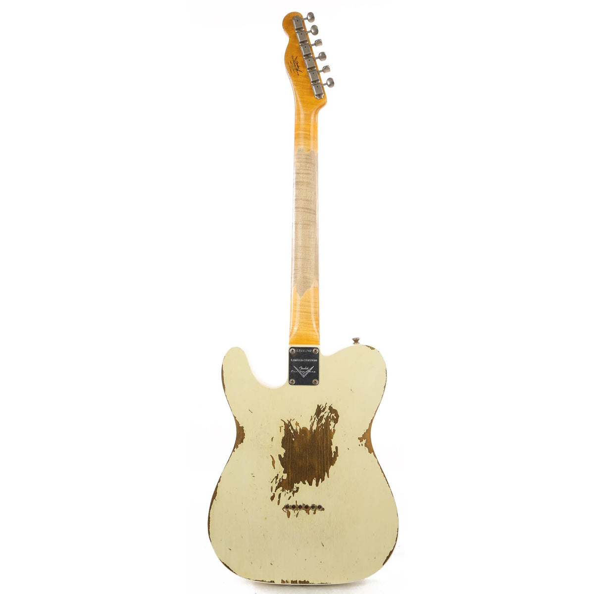 Fender Custom Shop 1960 Telecaster Custom Super Faded Aged Olympic White NAMM 2017 Display — 3