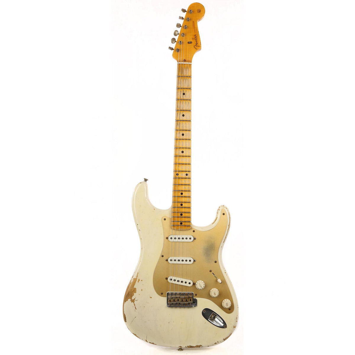 Fender Custom Shop 1957 Stratocaster Heavy Relic White Blonde 2009 — 2
