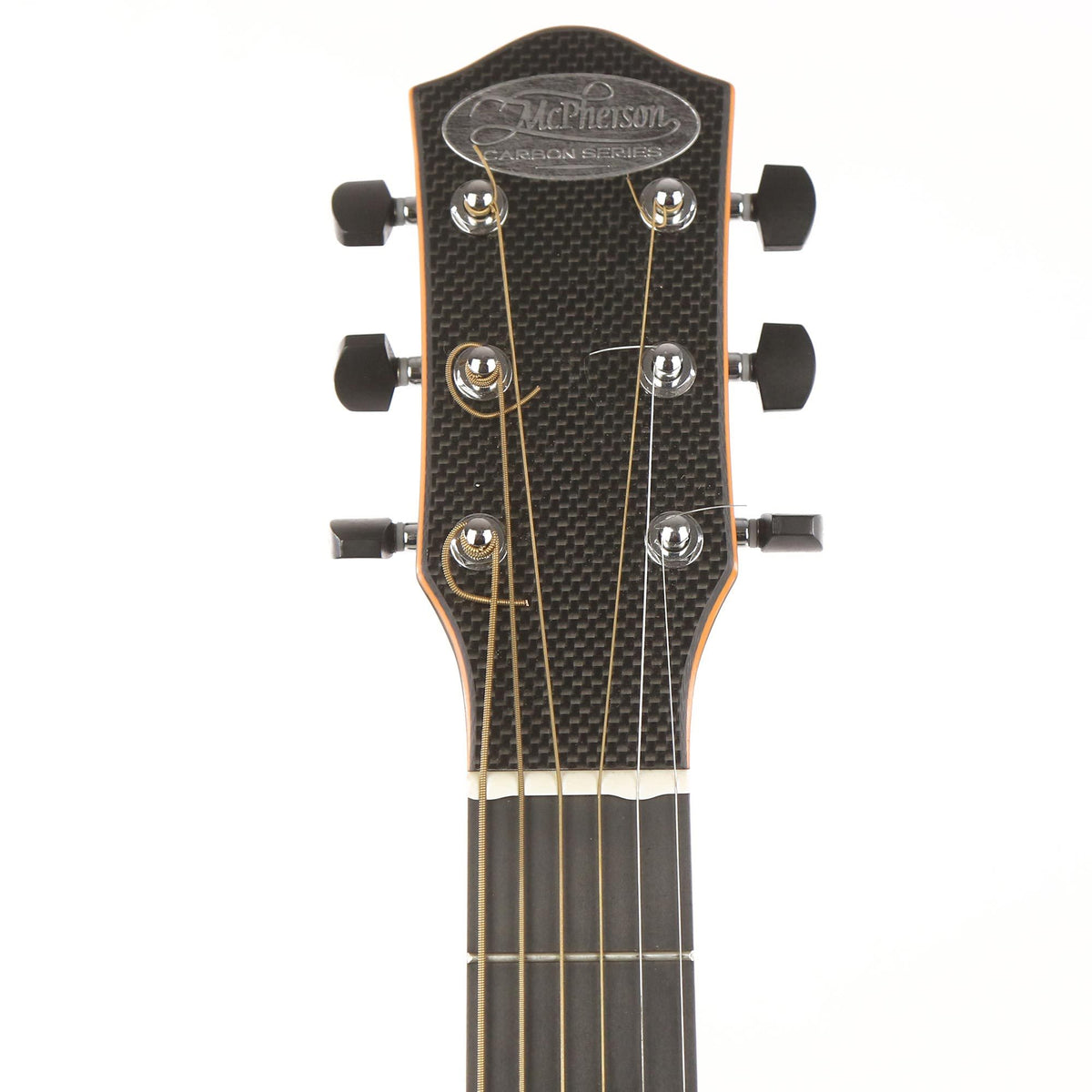 McPherson Touring Carbon Fiber Guitar Acoustic-Electric Orange Binding — 4