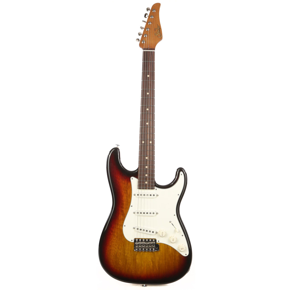 Suhr Custom Classic White Limba 3-Tone Sunburst 2019 — 2