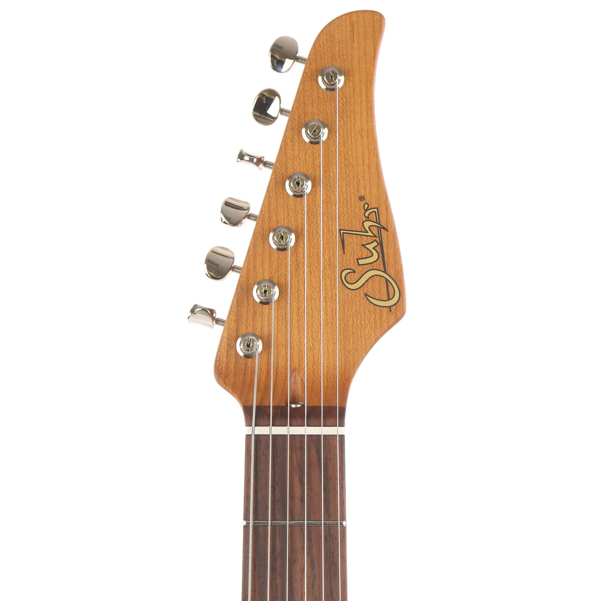 Suhr Custom Classic White Limba 3-Tone Sunburst 2019 — 4