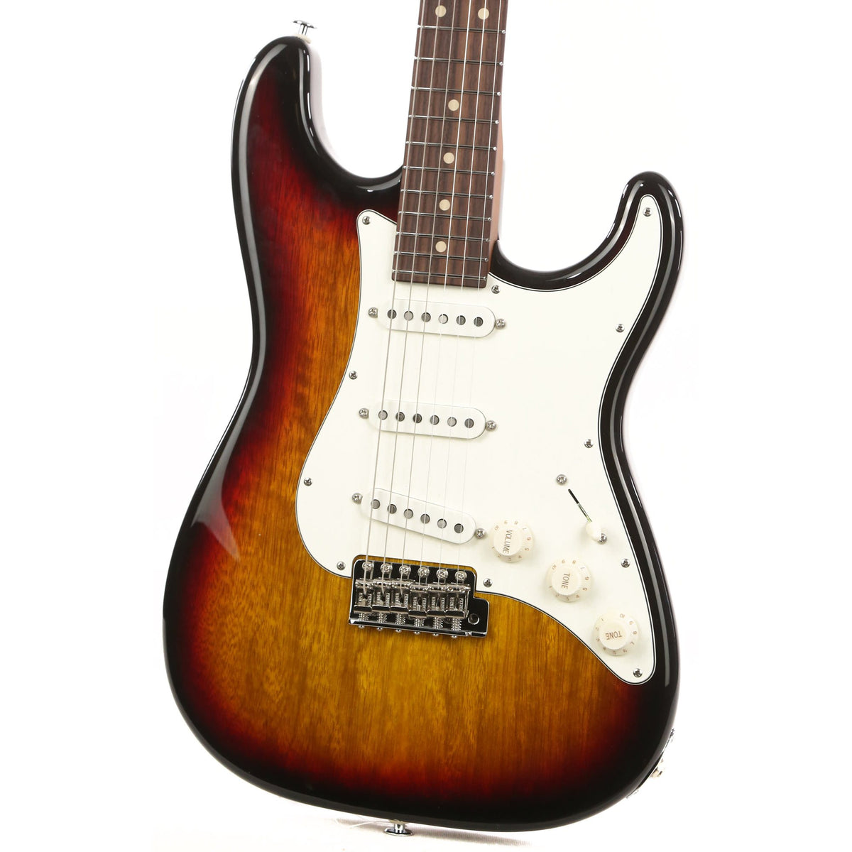 Suhr Custom Classic White Limba 3-Tone Sunburst 2019 — 6