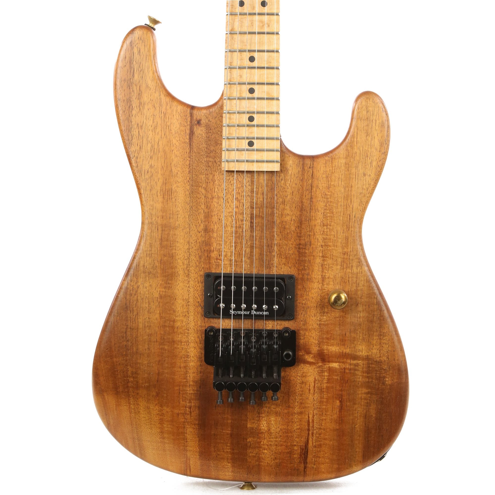 Charvel Custom Shop San Dimas Koa Natural Series Music Zoo