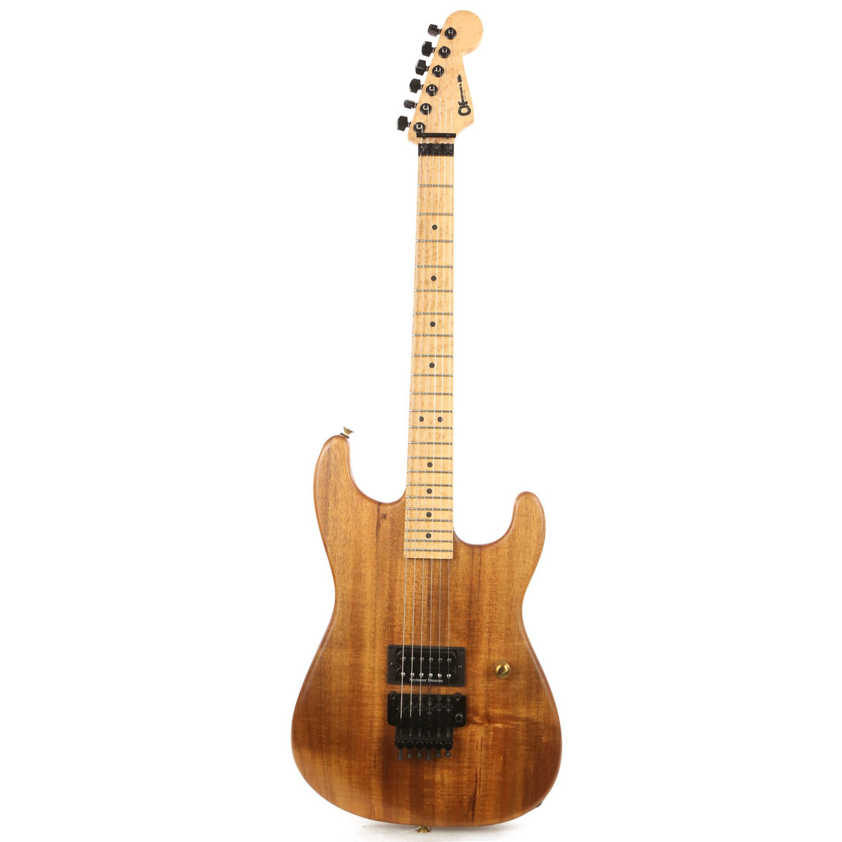 Charvel Custom Shop San Dimas Koa Natural Series Music Zoo Exclusive Oil Finish 2007 — 2