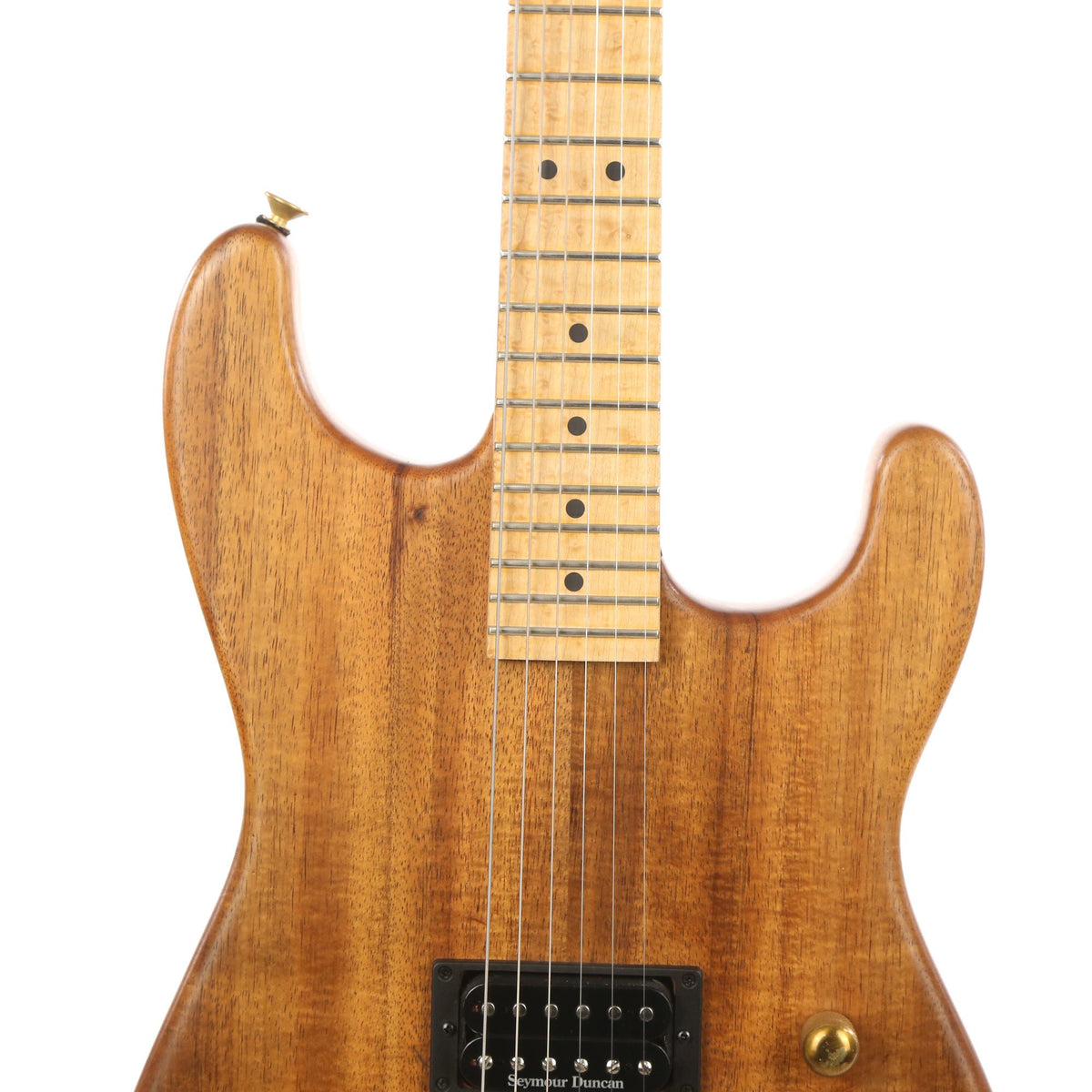 Charvel Custom Shop San Dimas Koa Natural Series Music Zoo Exclusive Oil Finish 2007 — 7