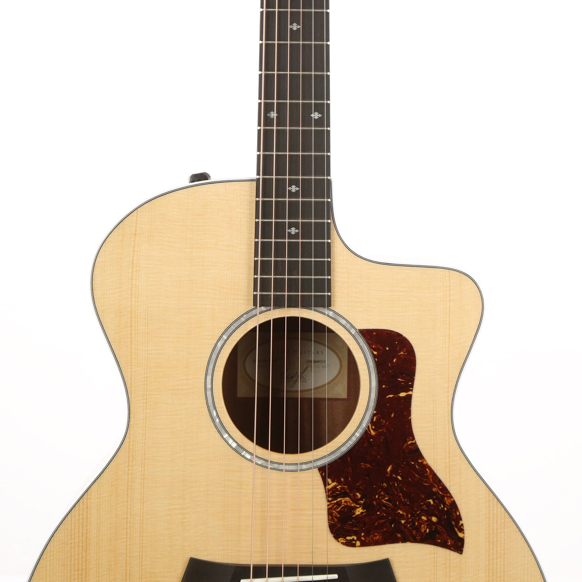 Taylor 214ce-BL Special Edition Black Limba Acoustic-Electric — 7