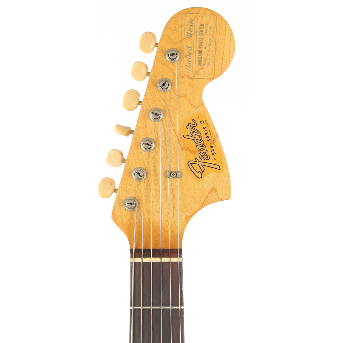 1966 Fender Duo-Sonic II Stripped Natural | The Music Zoo