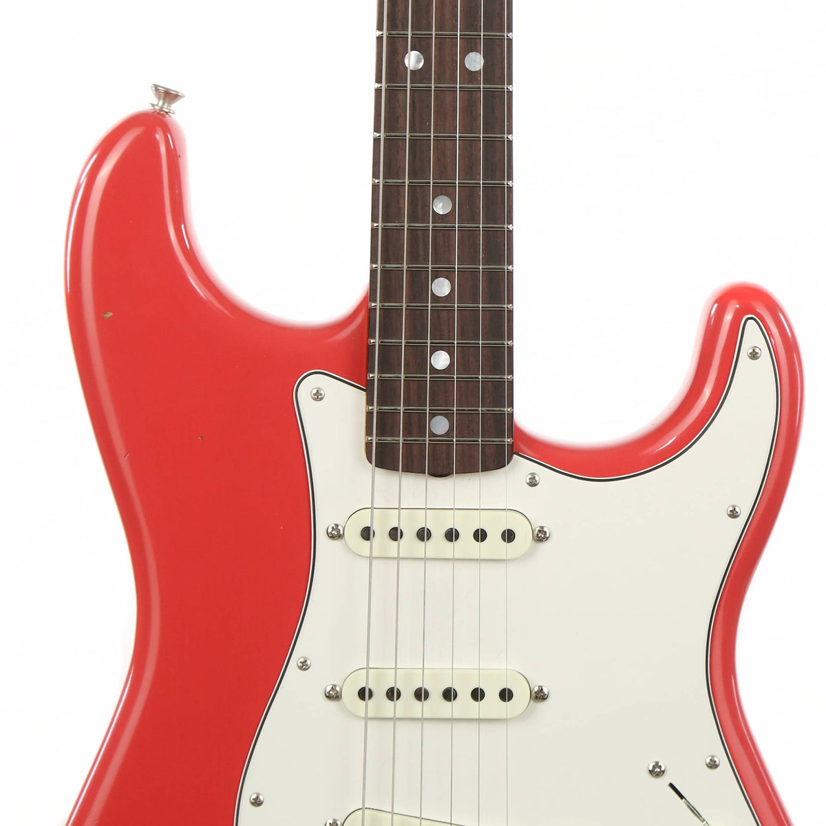 Fender Custom Shop 1965 Stratocaster Journeyman Relic Fiesta Red 2020 — 7