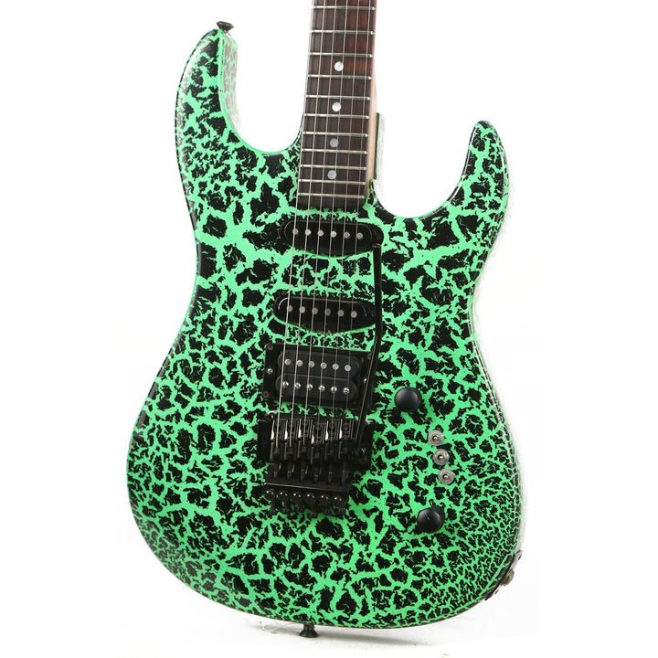 BC Rich ST-III Green Crackle 1987