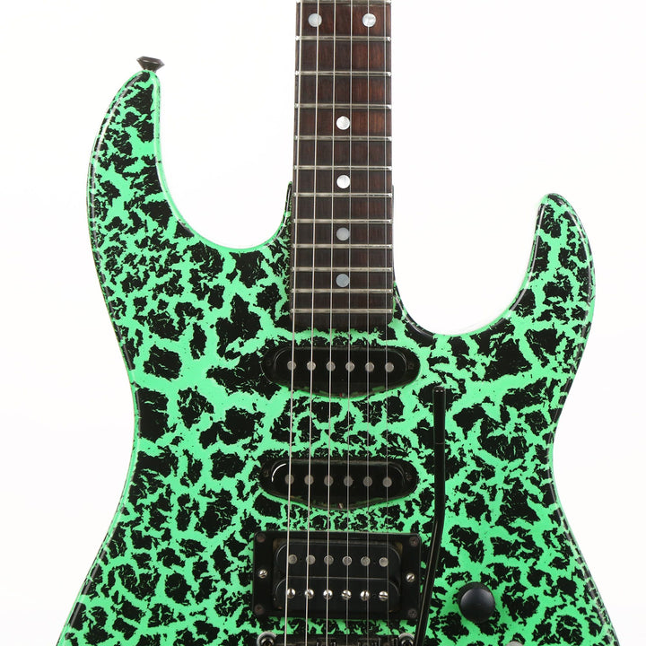 BC Rich ST-III Green Crackle 1987