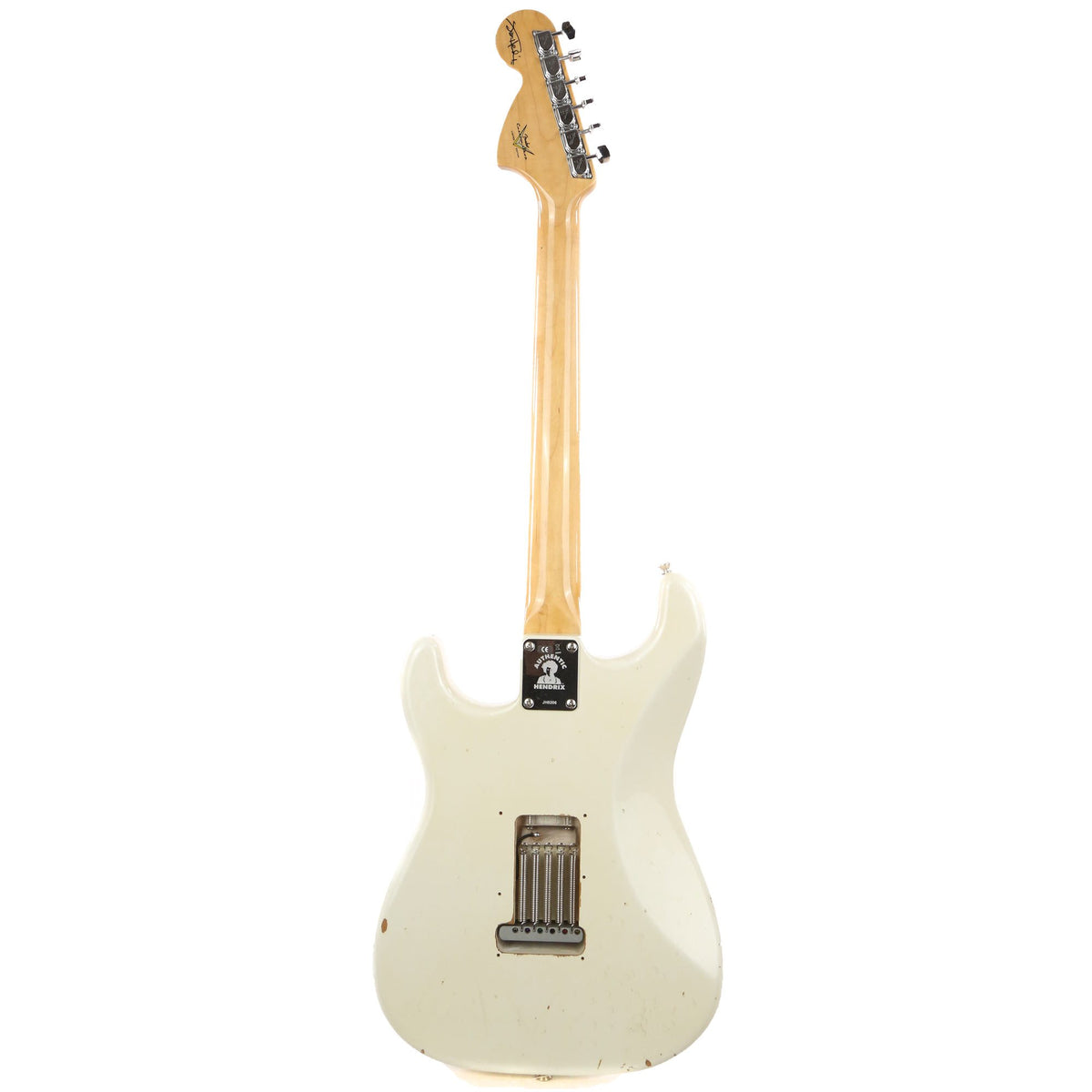 Fender Custom Shop Jimi Hendrix Stratocaster Izabella Limited Edition Olympic White 2019 — 3
