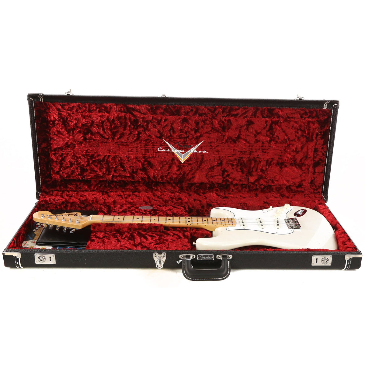 Fender Custom Shop Jimi Hendrix Stratocaster Izabella Limited Edition Olympic White 2019 — 8