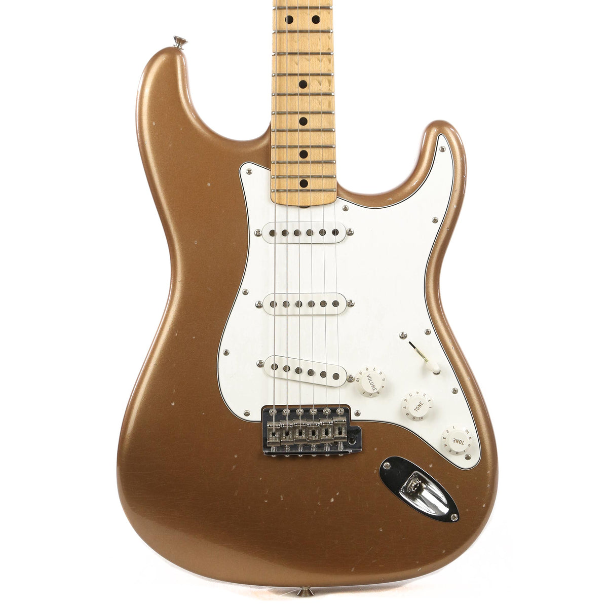 Fender Custom Shop Builder Select 1969 Stratocaster Masterbuilt Greg Fessler Firemist Gold 2015 — 1