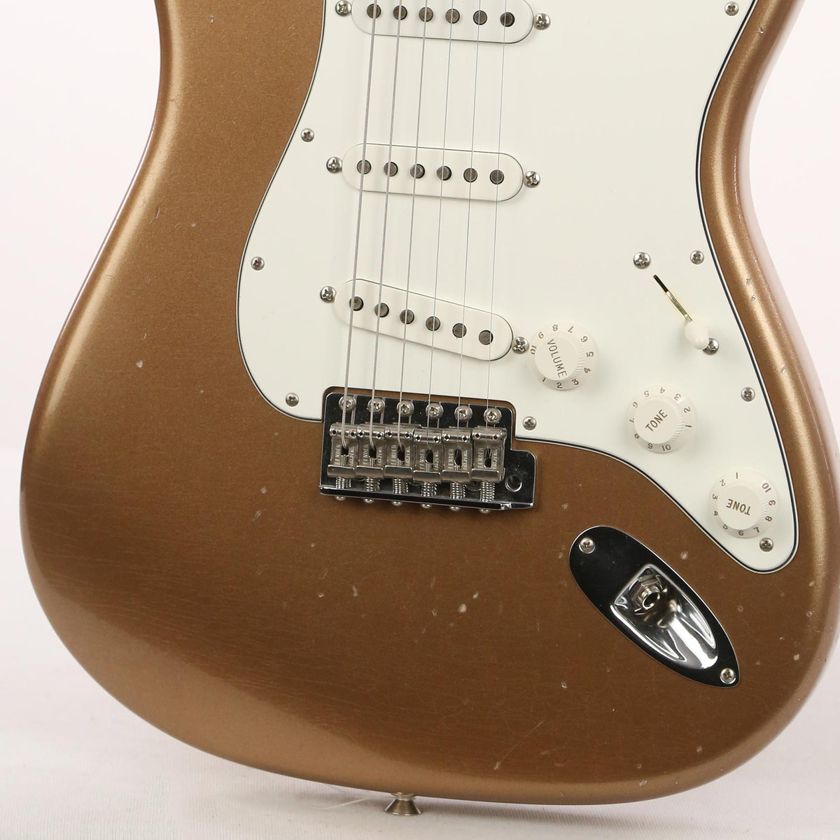 Fender Custom Shop Builder Select 1969 Stratocaster Masterbuilt Greg Fessler Firemist Gold 2015 — 6