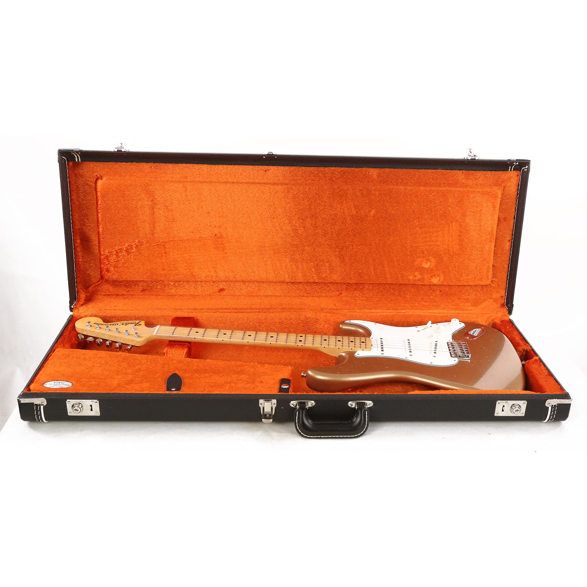 Fender Custom Shop Builder Select 1969 Stratocaster Masterbuilt Greg Fessler Firemist Gold 2015 — 7